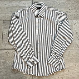 Structure slim fit men’s button down shirt size medium